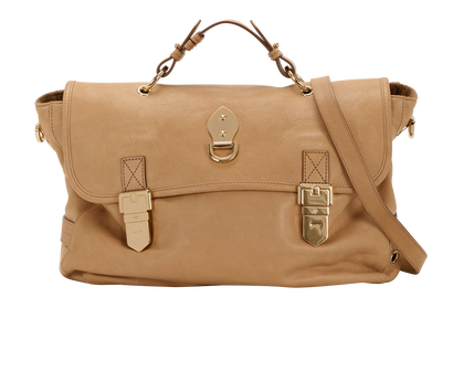 Tillie, &pound;250, Handbags, Beige, Leather, Front view